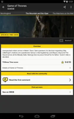 TV Time android App screenshot 1